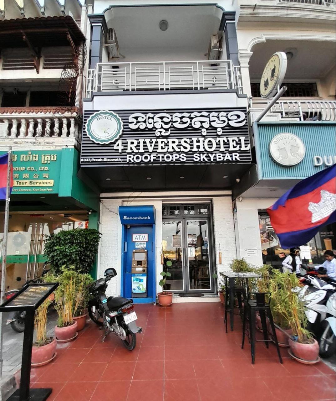 4 Rivers Hotel Phnom Penh Exterior foto